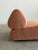 Isosceles Lounge Chair in Pink Mohair For Sale In Los Angeles - Image 6 of 11