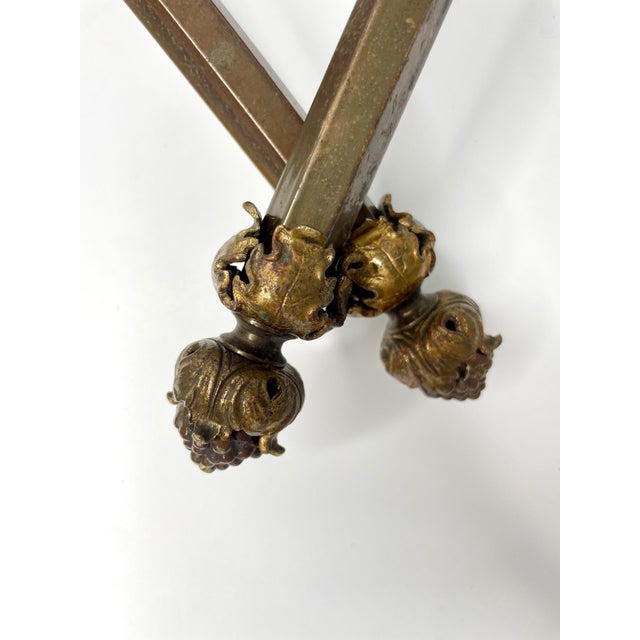 Metal Antique Arts & Crafts Sconce Spanish Revival 1920s Polychrome Lighting - a Pair For Sale - Image 7 of 7