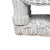 A charming and highly decorative vintage white wicker elephant side table, handcrafted in woven rattan and wicker with a...