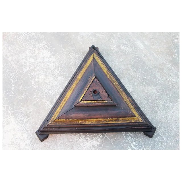 18th Century Baroque Antique, Large Floor Base Candelabra From an Altar For Sale - Image 6 of 9