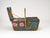 Mid-Century Sewing Basket with Bamboo Handle & Floral Decor, 1970s For Sale - Image 6 of 18