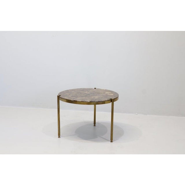 Occasional Table in Emperador Marble by Osvaldo Borsani, 1960 For Sale - Image 8 of 15