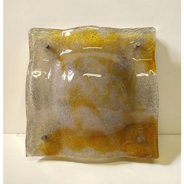 Large Murano Glass Wall Light from Mazzega, 1970s For Sale - Image 11 of 11
