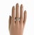 Mid 20th Century Tous 18k Gold & Stainless Tulip Charm Mesh Flex Band Ring Size 6 For Sale In Miami - Image 6 of 6