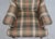Textile Southwood Plaid Upholstered Country Wing Chair & Ottoman For Sale - Image 7 of 18