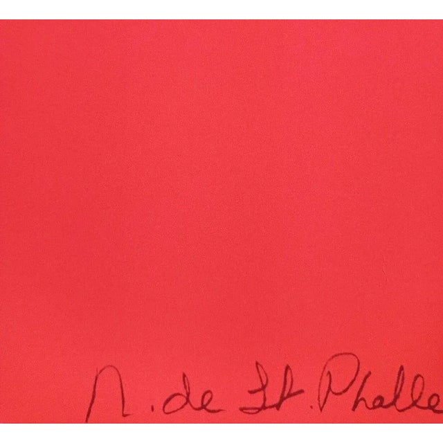 Extremely Beautiful Niki de Saint-Phale litho print, signed in the plate below right. 70x50 cm Vivid colours, beautiful...