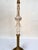 This impressive indoor lantern or floor lamp was manufactured in Germany around 1920. It features a painted wooden stem...
