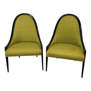 Vintage Mid Century Harvey Probber “Gondola” Chairs - A Pair For Sale