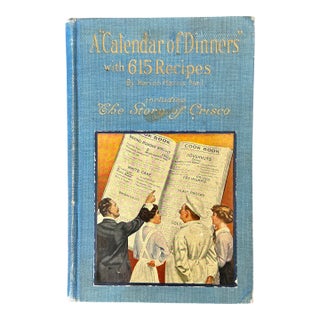 Vintage Advertising Cookbook With Decorative Cover For Sale