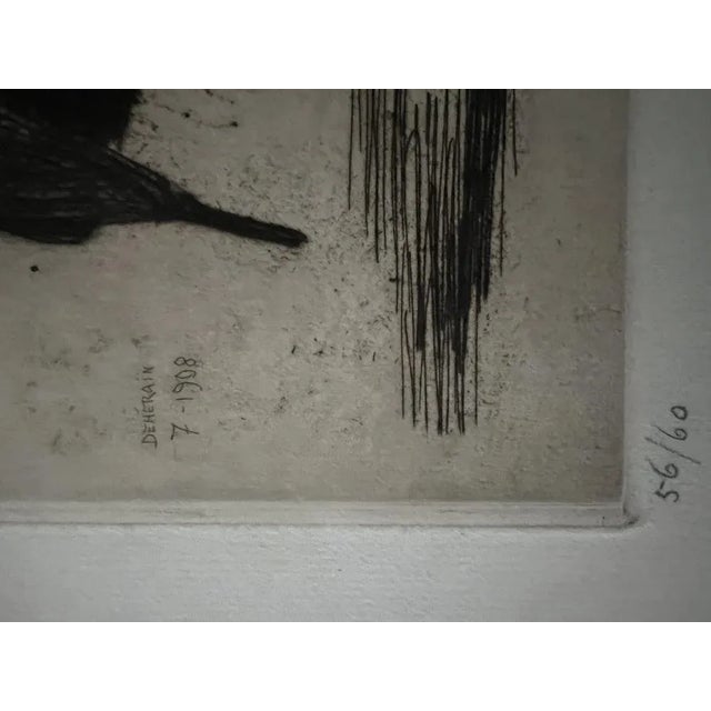 François De Herrain, Old Woman in Church, Etching For Sale - Image 7 of 10