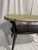 Mid-Century Modern Small Two Tier Coffee Table With Sage Painted Top For Sale - Image 3 of 6