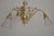 Antique Glass Chandelier For Sale - Image 3 of 6