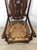 Antique Baroque Style High Back Throne Chair With Carved Wood Detail and Upholstered Seat For Sale - Image 14 of 16