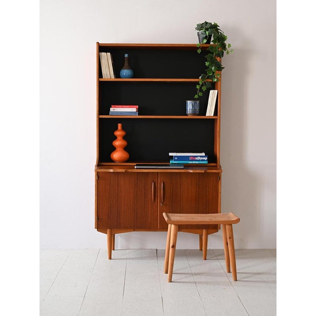 Vintage Bookcase with Table Shelf, 1960s For Sale - Image 3 of 14