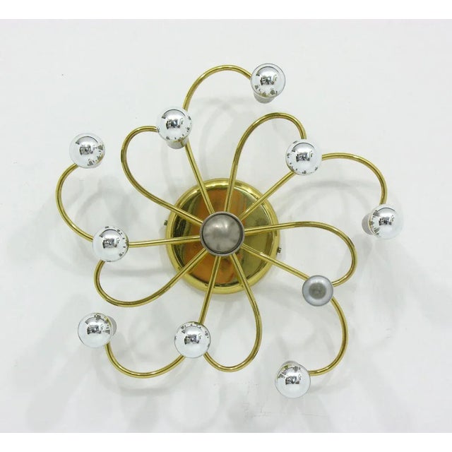 Mid-Century Modern Ceiling Lamp from Honsel, 1980s For Sale - Image 3 of 9