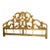 1960s French Rococo Gold Headboard For Sale