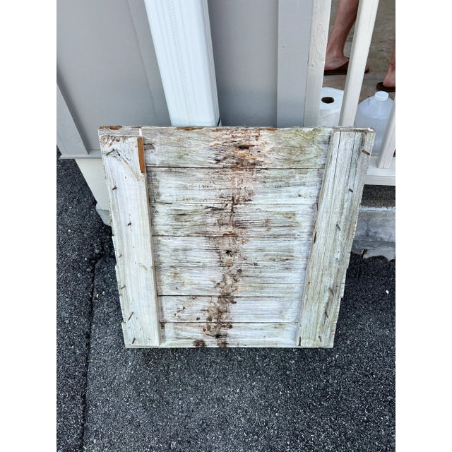 1920s Lakeside Authentic Wooden Wall Accent For Sale - Image 10 of 13