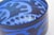 Blue Vintage Swedish Signed Abstract Blue Glass Bowl by Gunnar Cryen Graal, for Orrefors, Cobalt Blue For Sale - Image 8 of 11