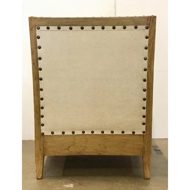 Organic Modern Tulsa Cowhide Club Chair For Sale - Image 4 of 8