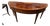 Ethan Allen Hepplewhite Style Inlaid Mahogany Demilune Console Table For Sale