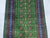 Green Tribal Geometric Hallway Runner Rug With Turquoise Border, 2'9" X 15'10" For Sale - Image 4 of 12