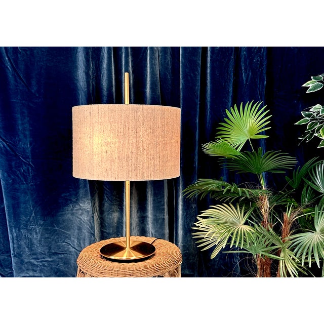 This impressive high quality early edition table lamp was manufactured during the 1960s by the renown manufacturer 'Staff...