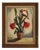 Arne Siegfried, Cactus en fleurs, Oil on Wood, Framed For Sale