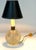 Metal Archimede Seguso Murano Controlled Bubble Art Glass Ball Table Lamp, Italy, 1950 For Sale - Image 7 of 13