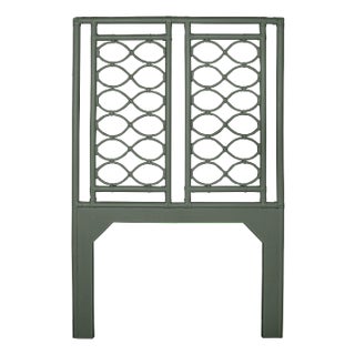 Infinity Headboard Twin, Evergreen For Sale