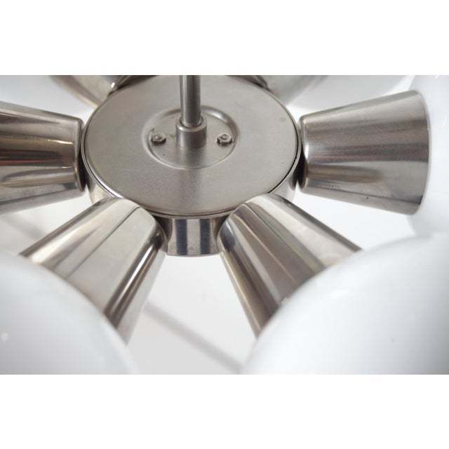 Mid-Century Sputnik Pendant Light by Jaroslav Bejvl for Kamenicky Senov, Czechoslovakia, 1970s For Sale - Image 17 of 18