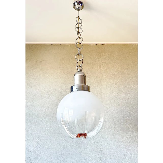 Vintage Murano Lamp from Mazegga For Sale - Image 6 of 11