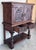 19th Century Spanish Hand Carved Renaissance Raised Cabinet For Sale - Image 4 of 12
