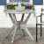 Outdoor Round Dining Table in Grey For Sale - Image 4 of 5