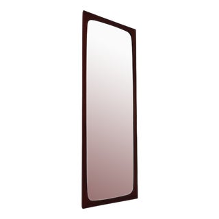 Mid-Century Modern Danish Wall-Mounted Mirror, 1960s For Sale