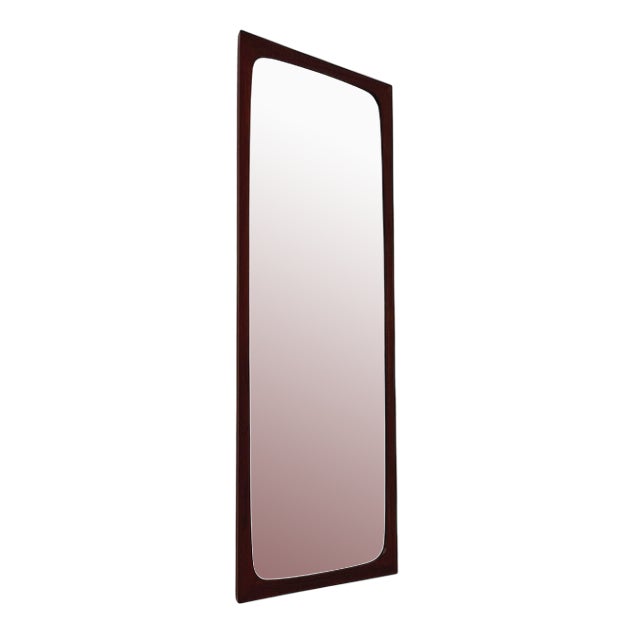 Mid-Century Modern Danish Wall-Mounted Mirror, 1960s For Sale