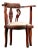 Late 19th Century Victorian Mahogany Corner Chair For Sale