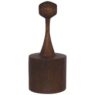 Biomorphic Wood Sculptures - A Pair For Sale