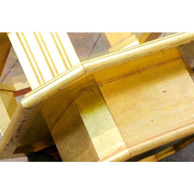 Vintage Octagonal Brass Coffee Table by Rodolfo Dubarry, 1970s For Sale - Image 15 of 17