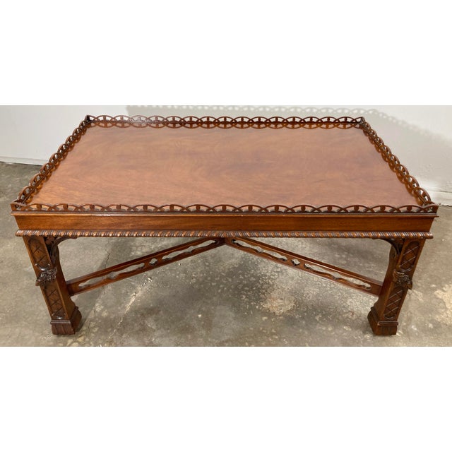 Henredon Natchez Collection Mahogany Coffee Table Chairish