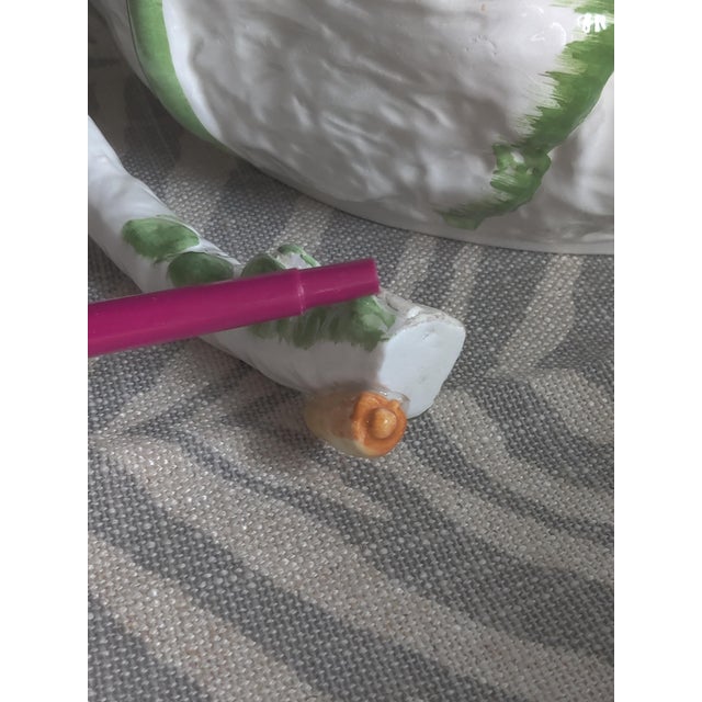 Carrot Soup Bowl With Ladle For Sale - Image 9 of 12