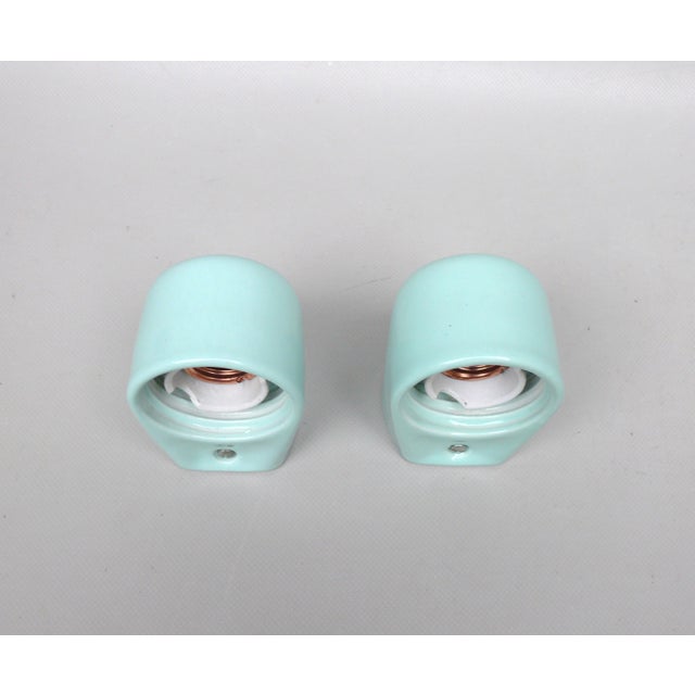 Glass Mirror Lights by Wilhelm Wagenfeld for Lindner GmbH, Bamberg, 1960, Set of 2 For Sale - Image 14 of 17