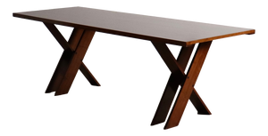 TL58 Dining Table in Walnut by Marco Zanuso for Poggi, Italy, 1960s