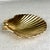 Vintage Brass Scallop Shell Ashtray Dish For Sale - Image 4 of 6