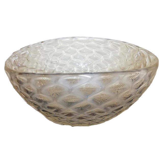 Mid-Century Bowl by Ercole Barovier for Barovier & Toso For Sale