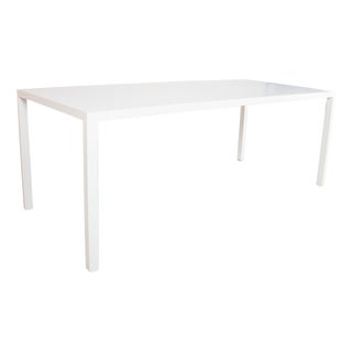 Wooden Ferro Line Dining Table from ASCO For Sale