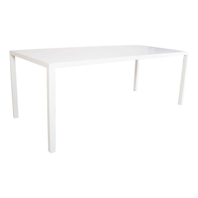Wooden Ferro Line Dining Table from ASCO For Sale