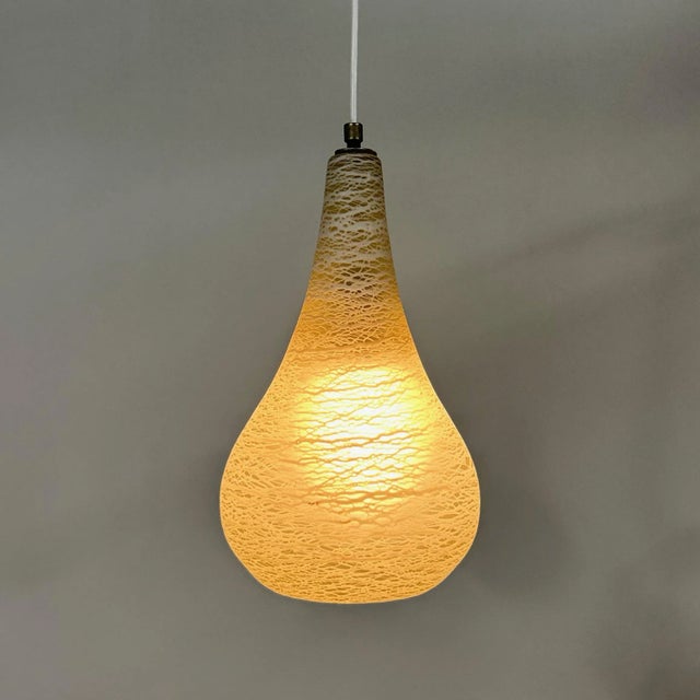 Satin Glass NB 99 E/00 Pendant Lamp from Philips, 1958 For Sale - Image 3 of 12