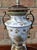 Late 20th Century Hand-Painted Regency Style Porcelain Urn With Brass Mounted as Lamp For Sale In Washington DC - Image 6 of 11