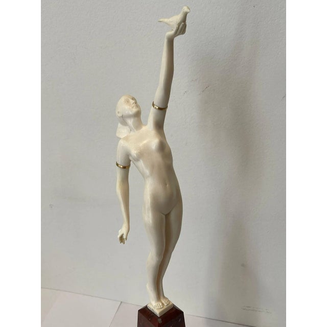 Pierre Le Faguays, Message of Love, 1925-1930, Marble For Sale - Image 13 of 18