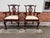 Set of 8 Vintage 1970s Chippendale Style Mahogany Carved Dining Chairs For Sale - Image 11 of 11